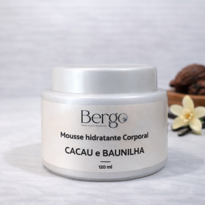 Mousse Hidratante Corporal Cacau e Baunilha