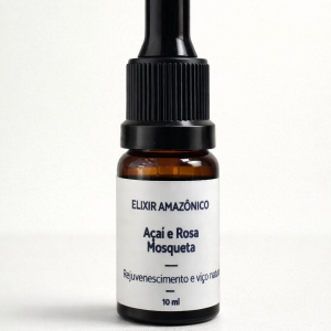 Sérum Facial – Elixir Amazônico de Açaí e Rosa Mosqueta