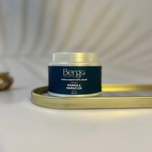 alt="creme iluminador natural Bergo Botica com manga maracuja e grapefruit antioxidante artesanal"