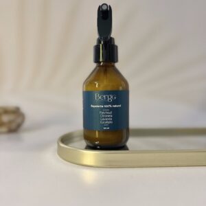 alt="repelente natural citronela Bergo Botica com eucalipto citriodora patchouli e lavanda produzido em Canoa Quebrada Ceara"